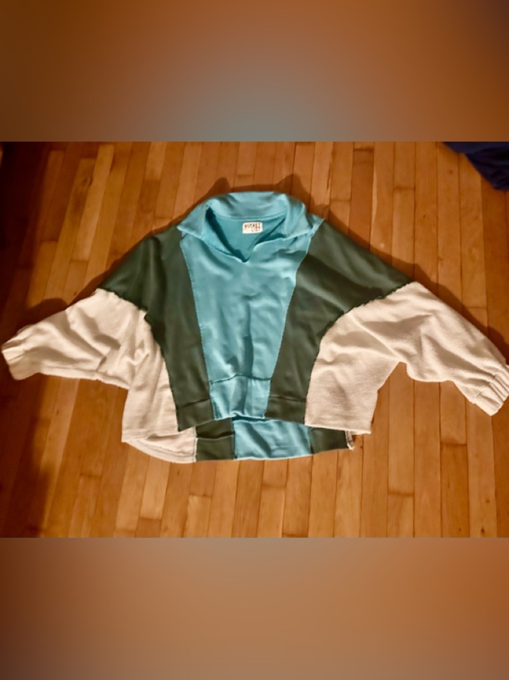 BUCKETLIST over-sized top, large